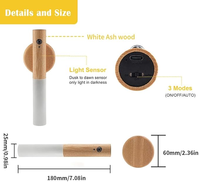 💡 Lámpara LED Inteligente con Sensor de Movimiento